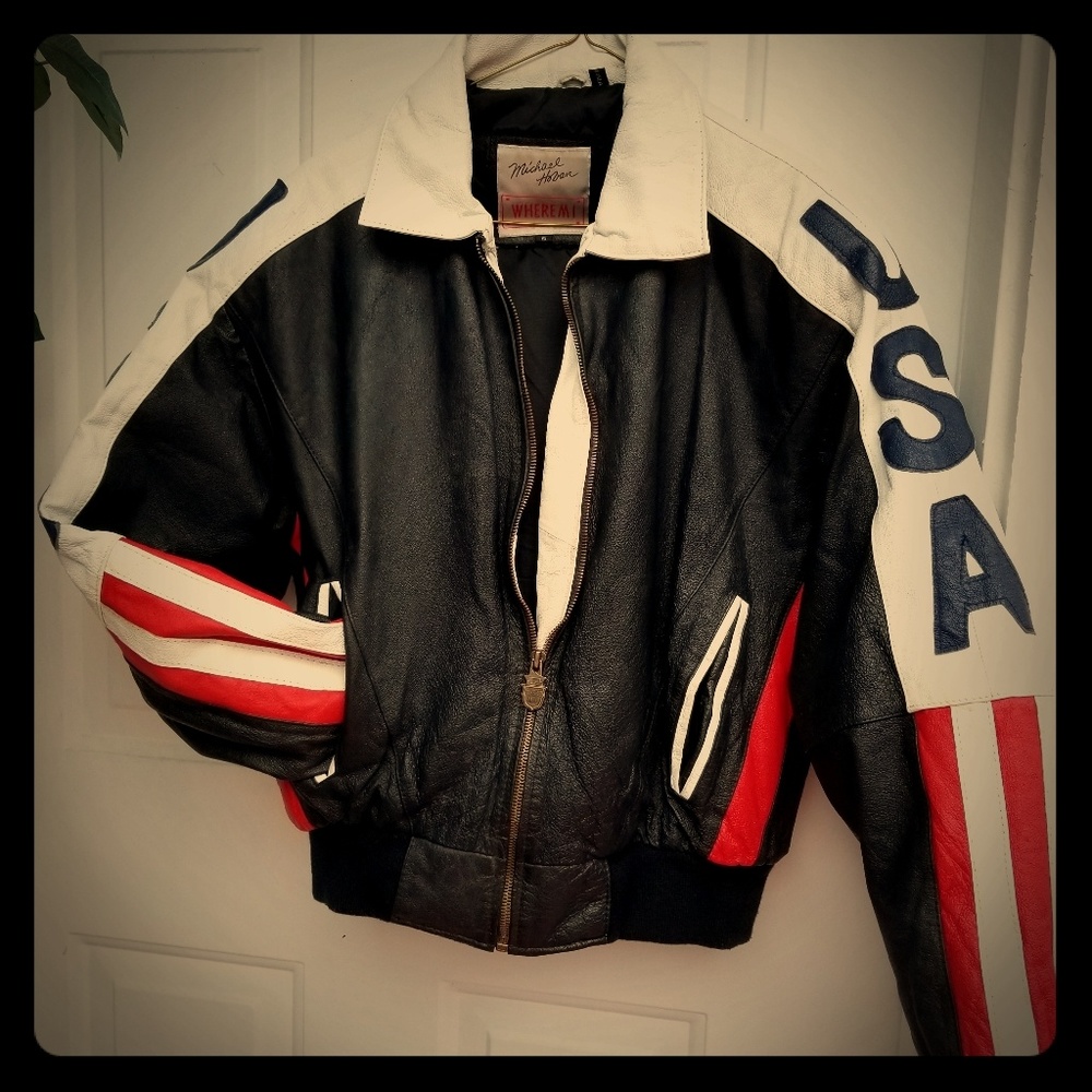 Vintage Leather Coat
